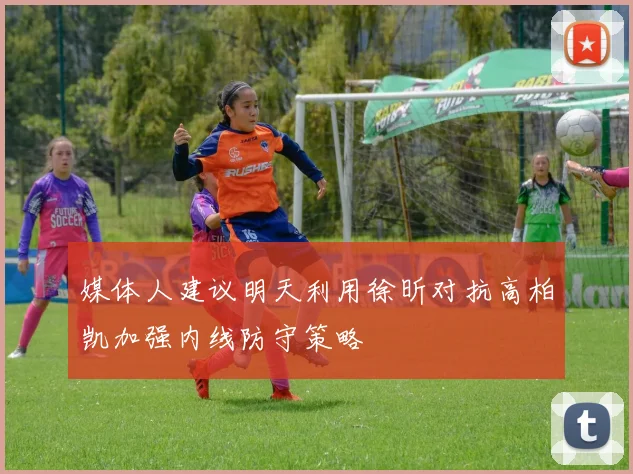 媒体人建议明天利用徐昕对抗高柏凯加强内线防守策略